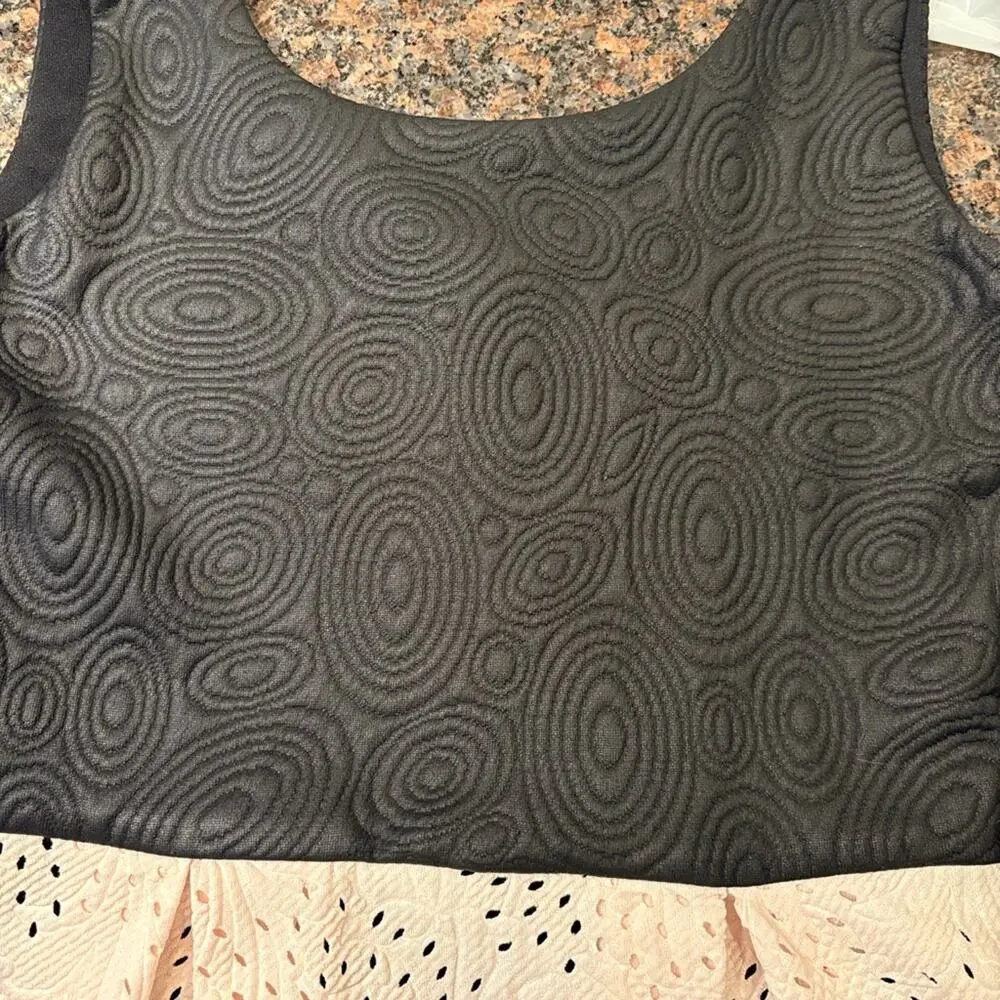 BD Jr Girls Party Dress Black and White Mini Dress Size XS - Picture 5 of 14